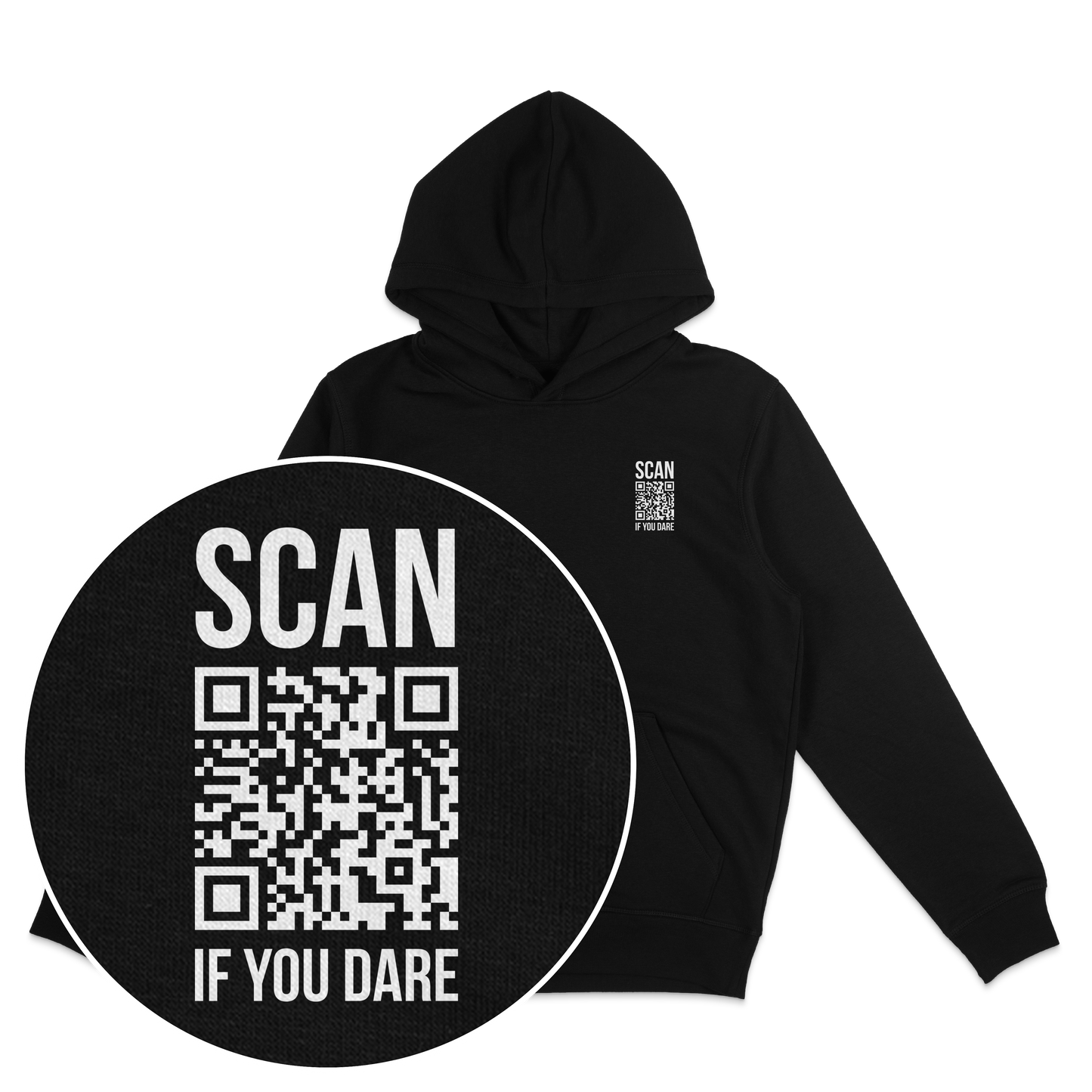 Watch Dominion QR Code Streetwear Hoodie