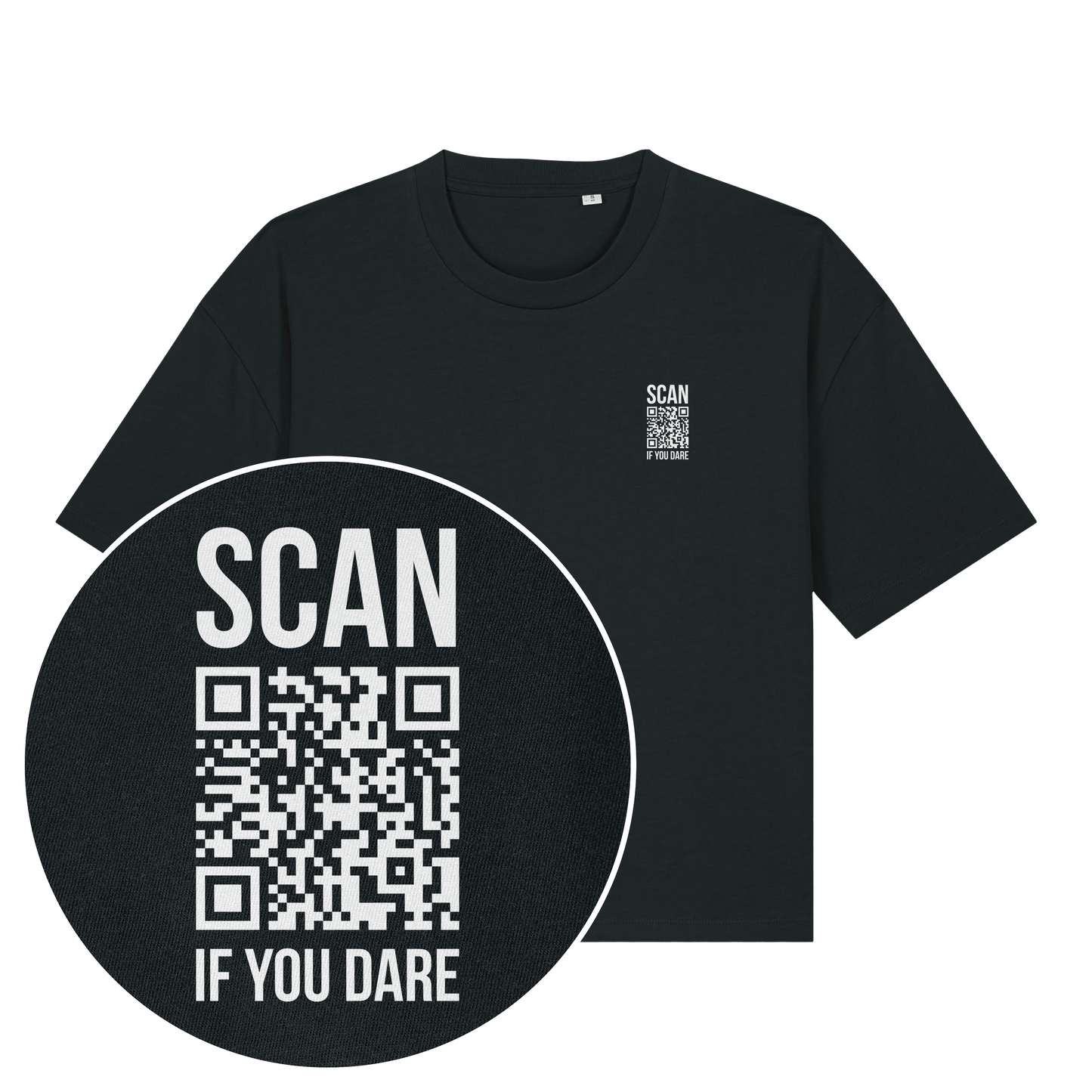 Watch Dominion QR Code Streetwear Women's Boxy T-Shirt