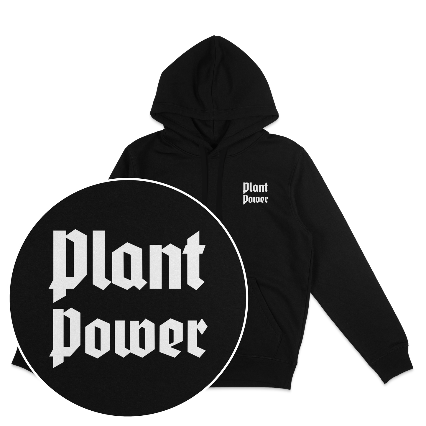 Plant Power Streetwear Hoodie