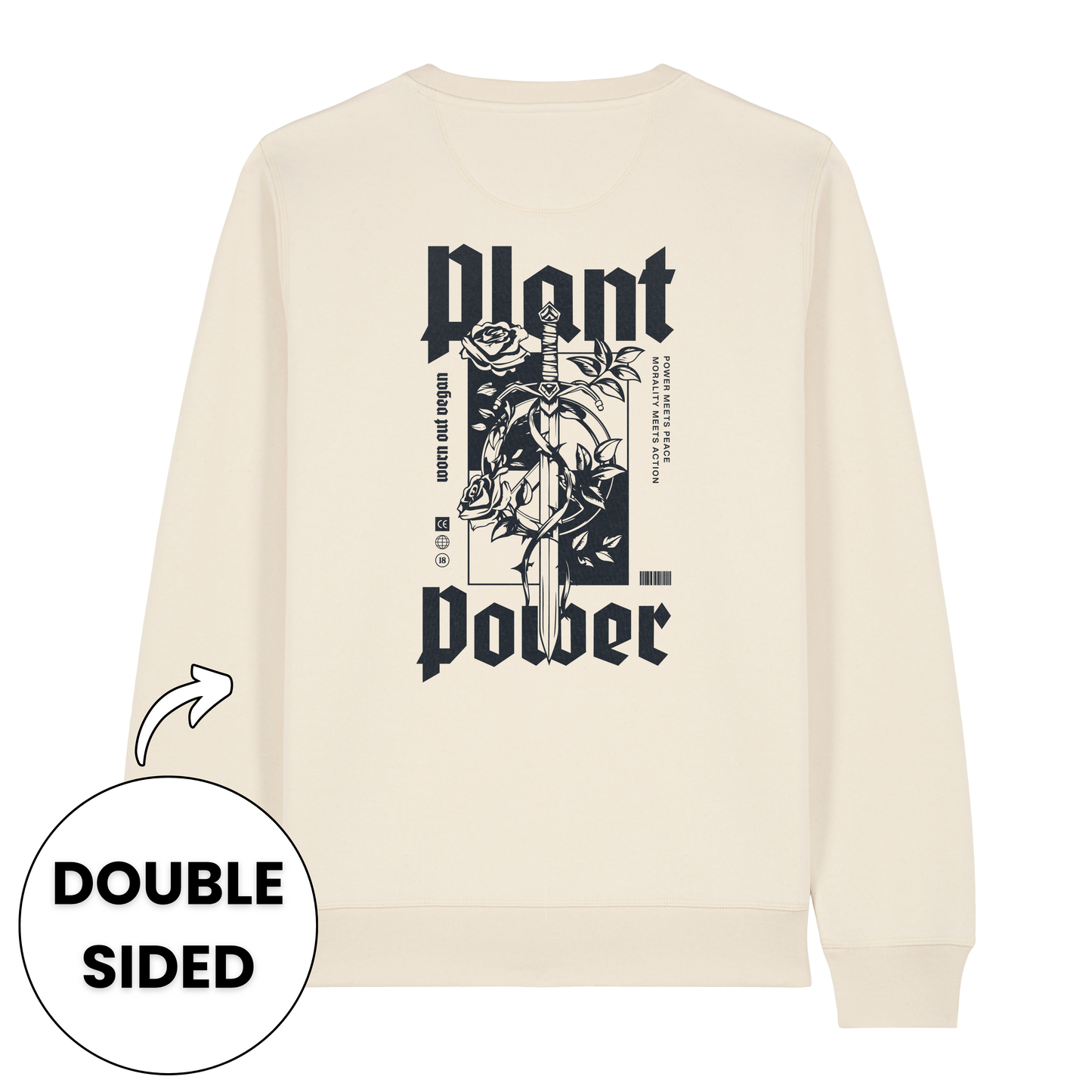 Plant Power Streetwear Sweatshirt