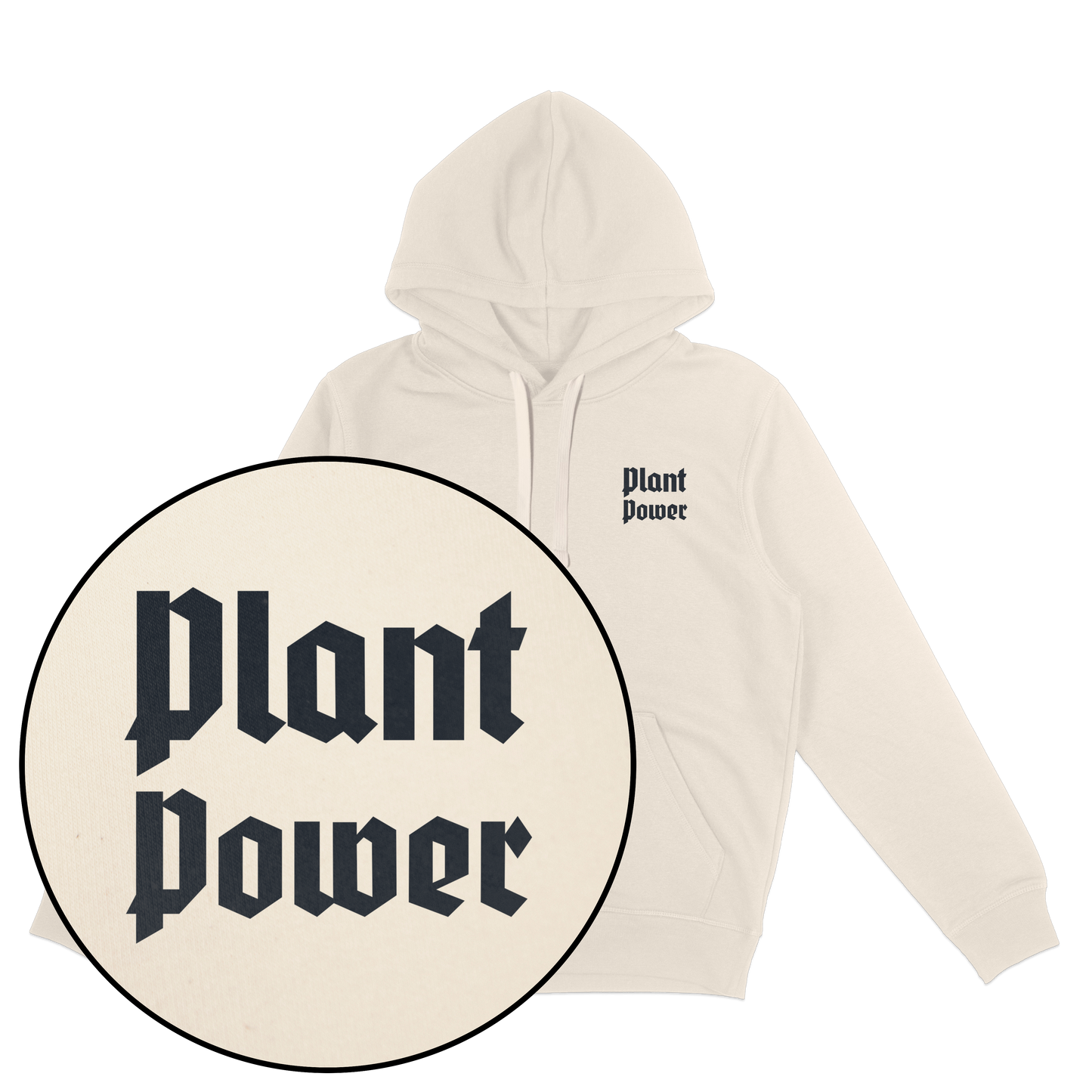 Plant Power Streetwear Hoodie