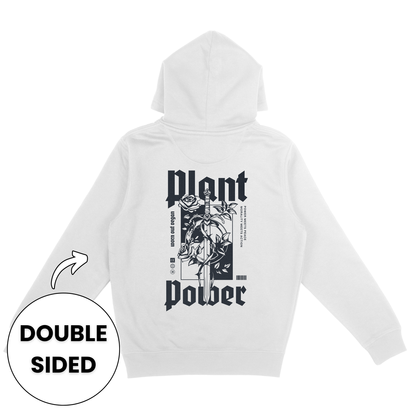 Plant Power Streetwear Hoodie