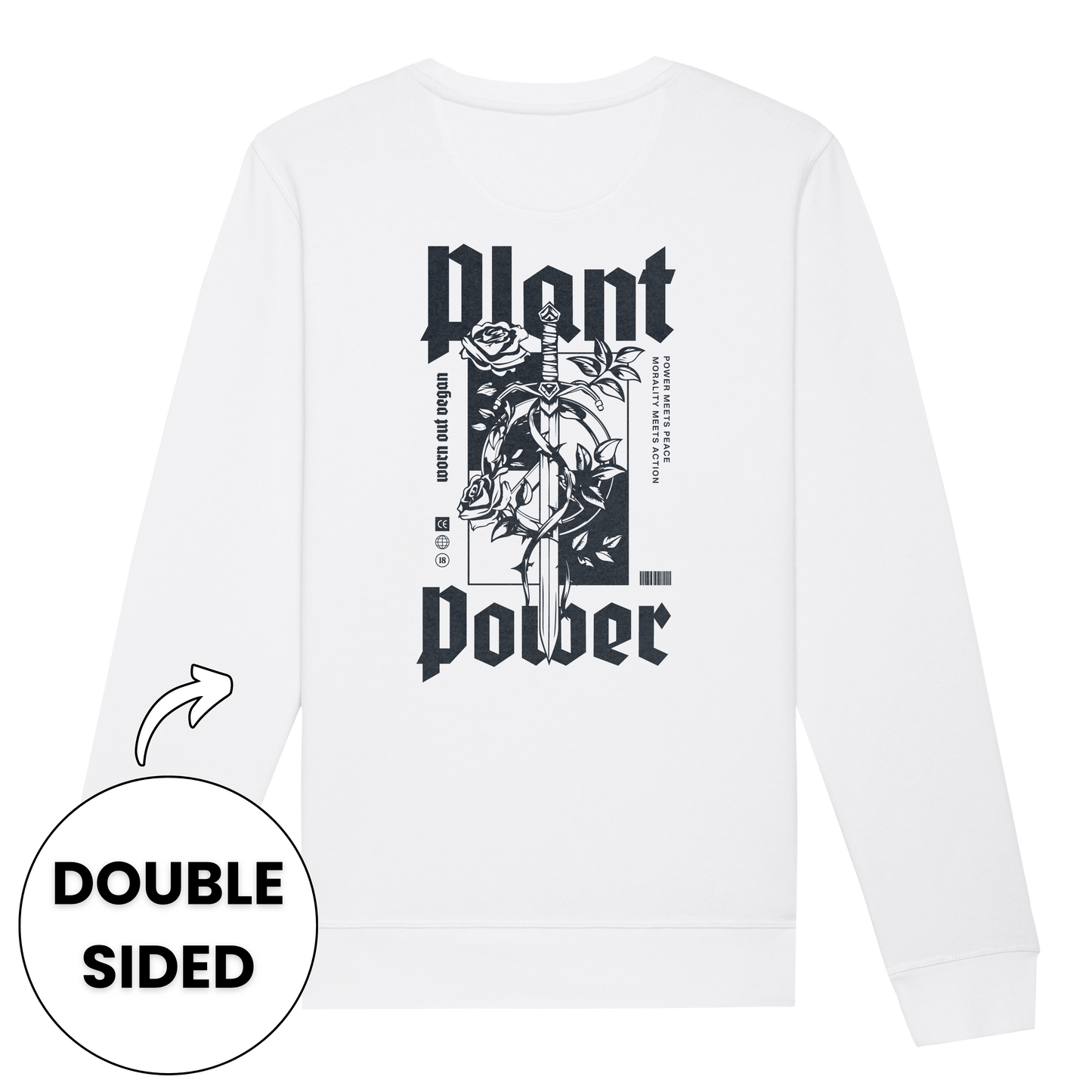 Plant Power Streetwear Sweatshirt