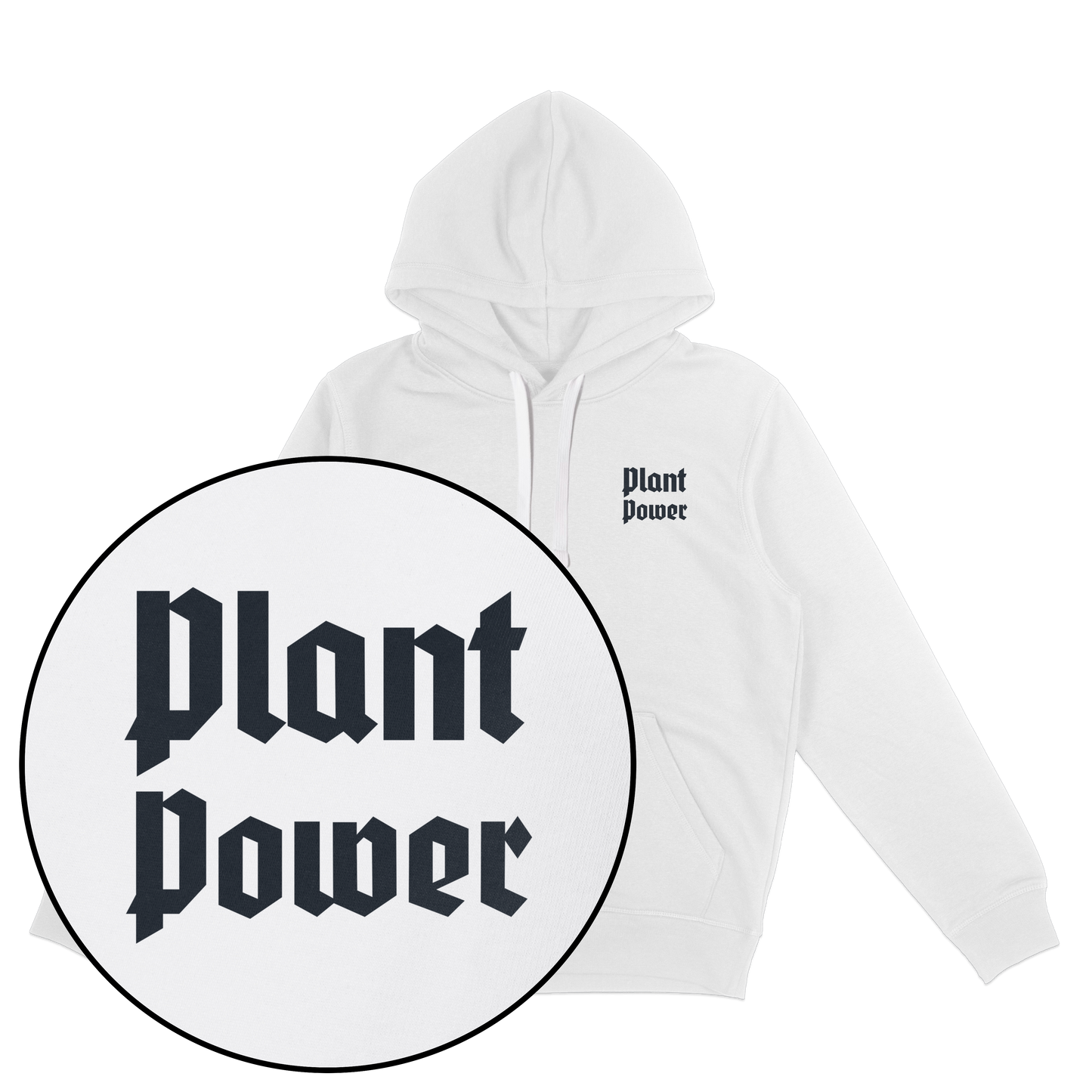 Plant Power Streetwear Hoodie