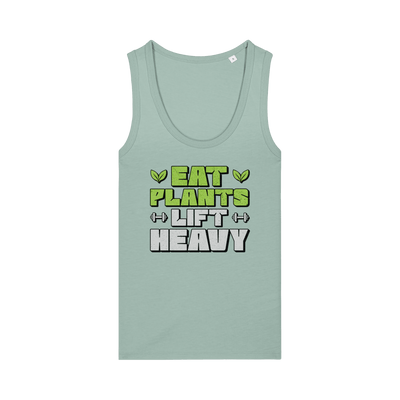Eat Plants Lift Heavy Women's Tank Top - Vegan America