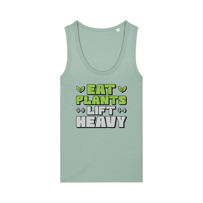 Eat Plants Lift Heavy Women's Tank Top - Vegan America