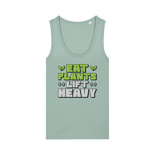 Eat Plants Lift Heavy Women's Tank Top - Vegan America