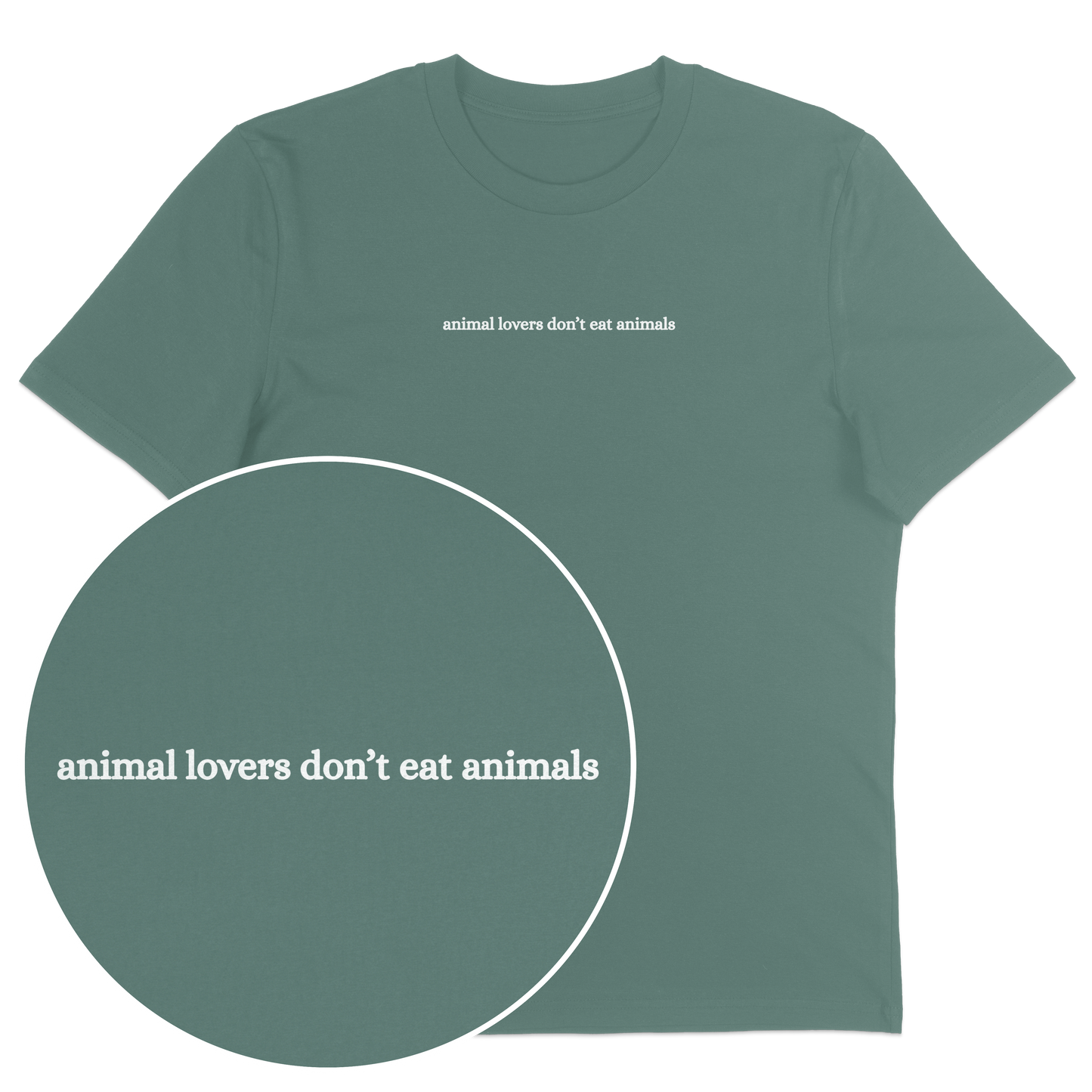 Animal Lovers Don't Eat Animals T-Shirt