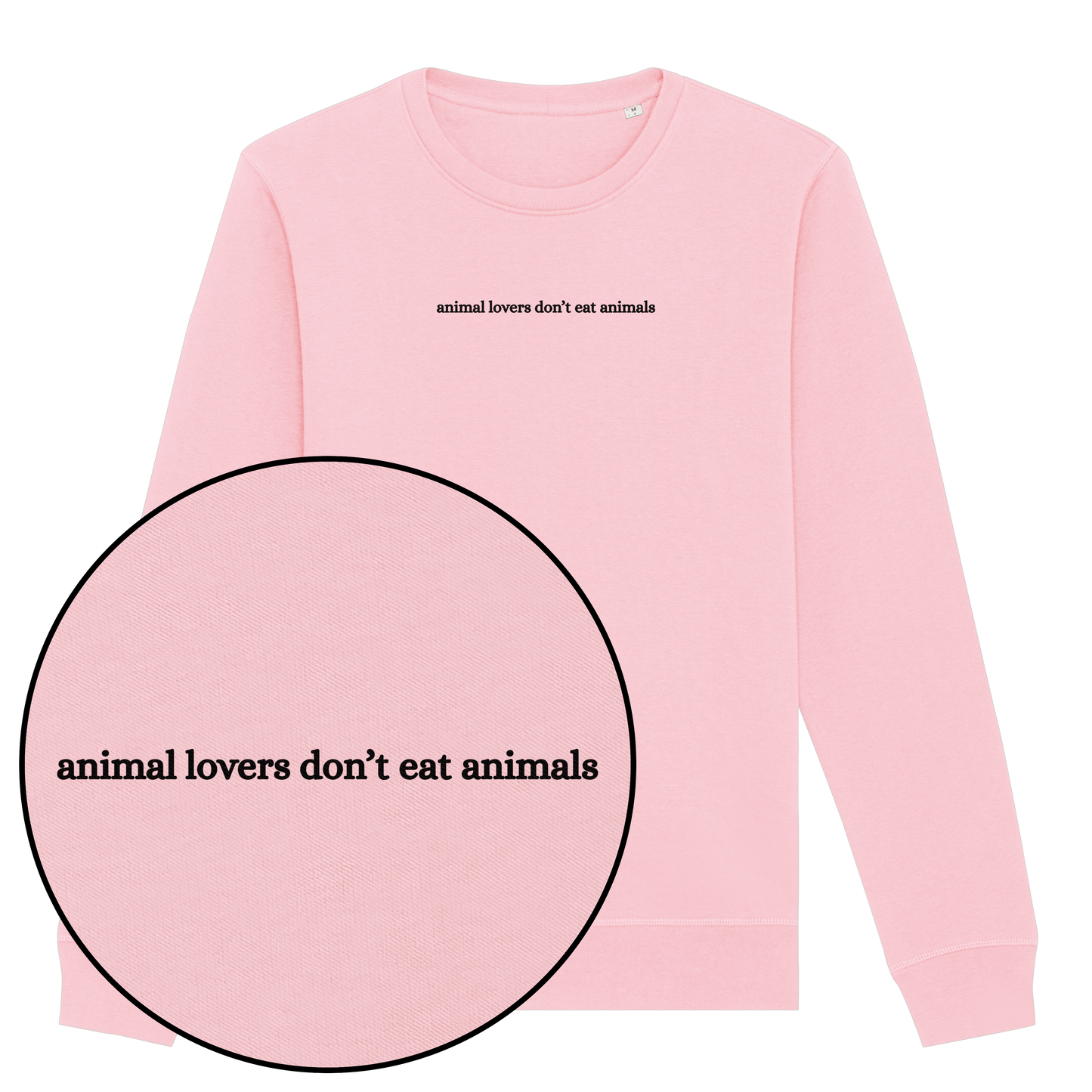Animal Lovers Don't Eat Animals Sweatshirt