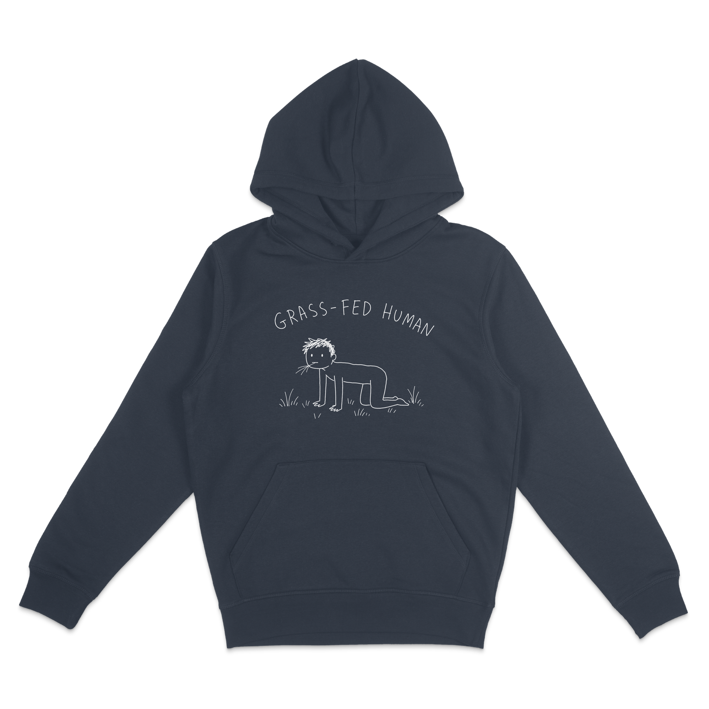 Grass-Fed Human Hoodie