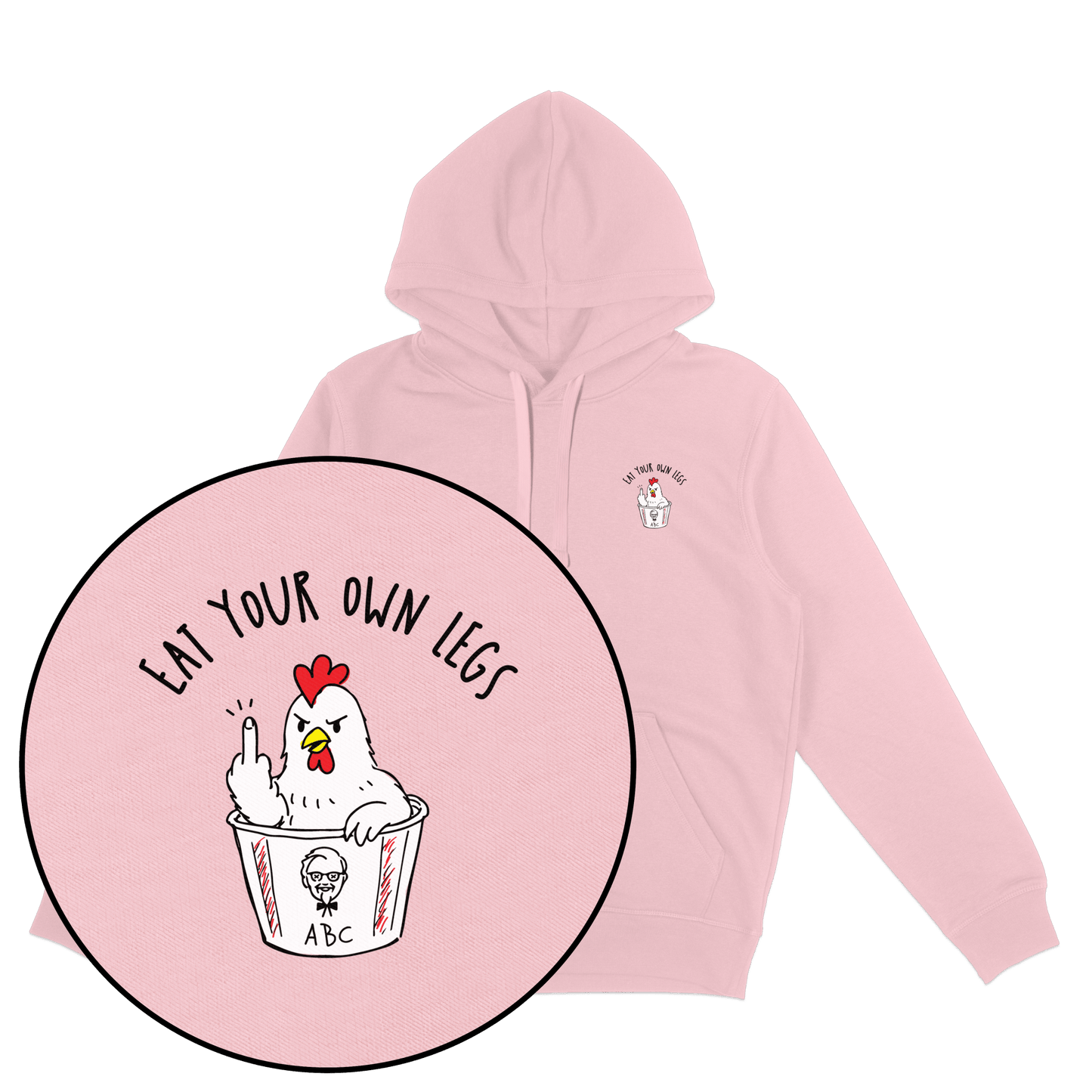 Eat Your Own Legs Hoodie - Vegan America