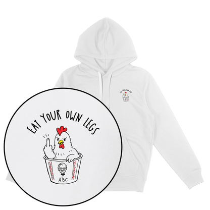 Eat Your Own Legs Hoodie - Vegan America