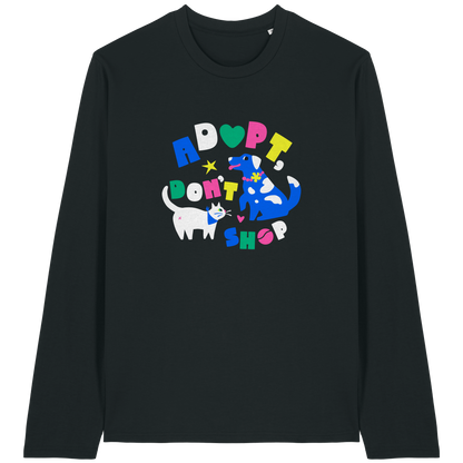 Adopt Don't Shop Long Sleeve T-Shirt