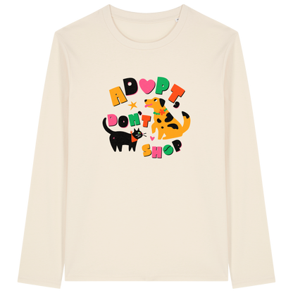 Adopt Don't Shop Long Sleeve T-Shirt