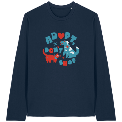 Adopt Don't Shop Long Sleeve T-Shirt