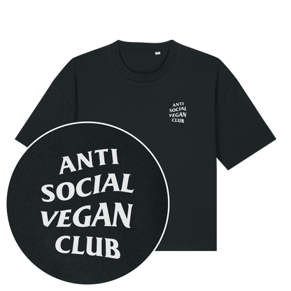 Anti Social Vegan Club Women's Boxy Streetwear T-Shirt