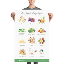 Daily Dozen Watercolor Poster