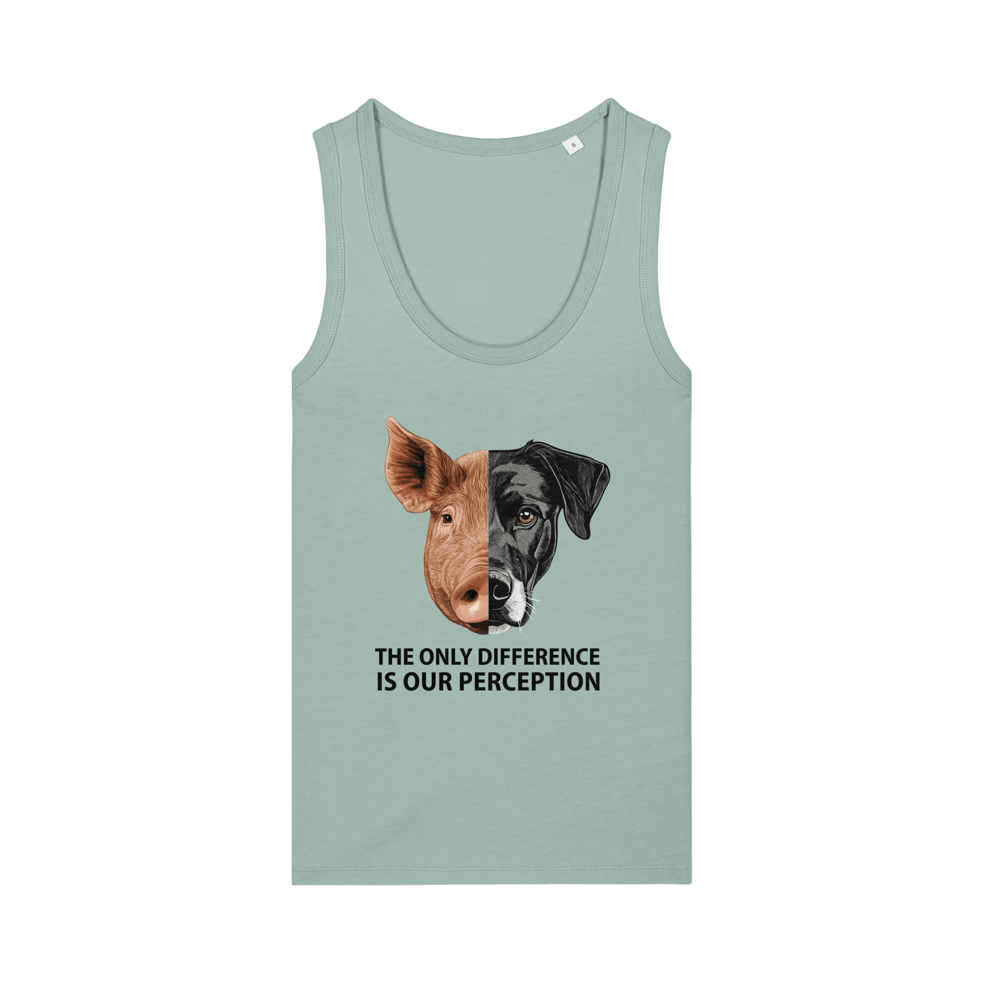 The Only Difference Is Our Perception Women's Tank Top - Vegan America