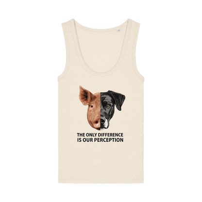 The Only Difference Is Our Perception Women's Tank Top - Vegan America