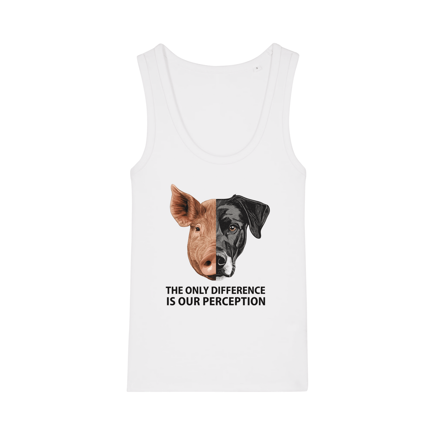 The Only Difference Is Our Perception Women's Tank Top - Vegan America