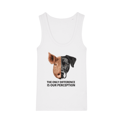 The Only Difference Is Our Perception Women's Tank Top - Vegan America