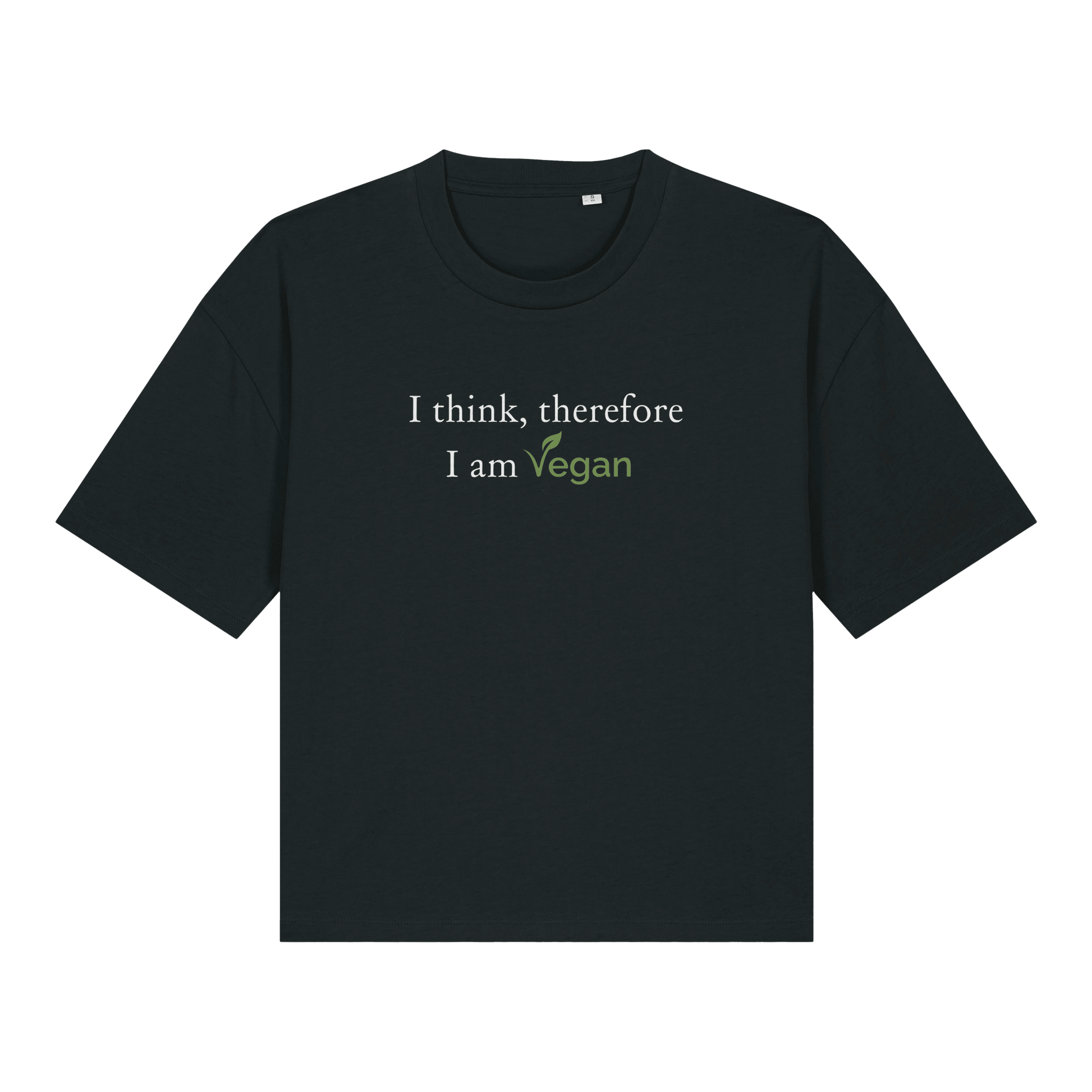 I Think Therefore... Women's Boxy T-Shirt - Vegan America