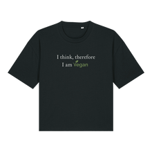 I Think Therefore... Women's Boxy T-Shirt - Vegan America