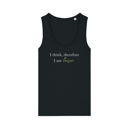 I Think Therefore... Women's Tank Top - Vegan America