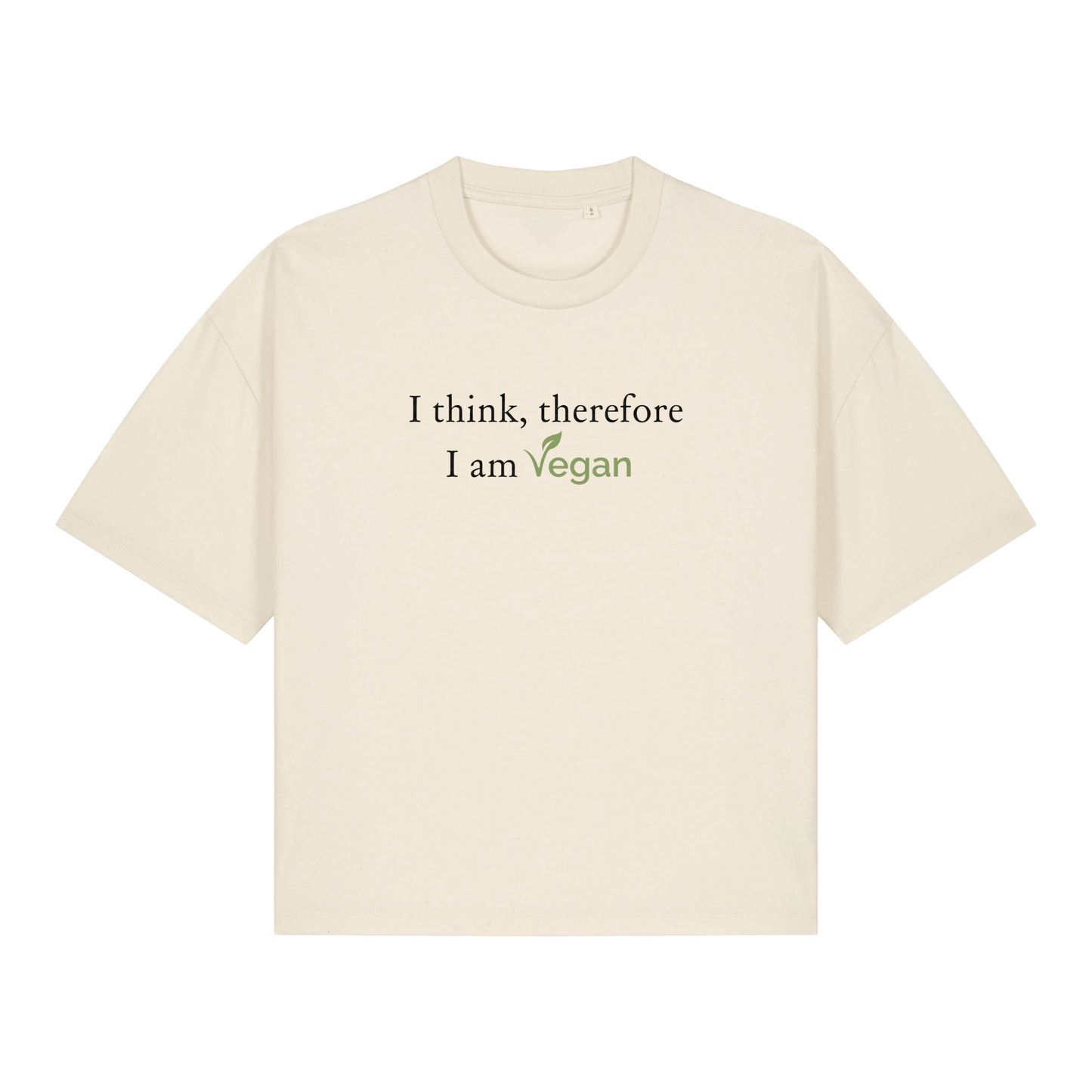 I Think Therefore... Women's Boxy T-Shirt - Vegan America