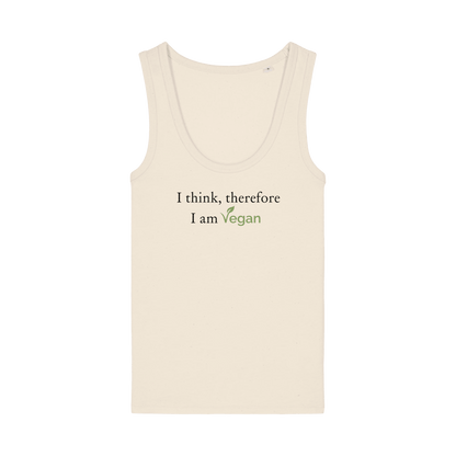 I Think Therefore... Women's Tank Top - Vegan America