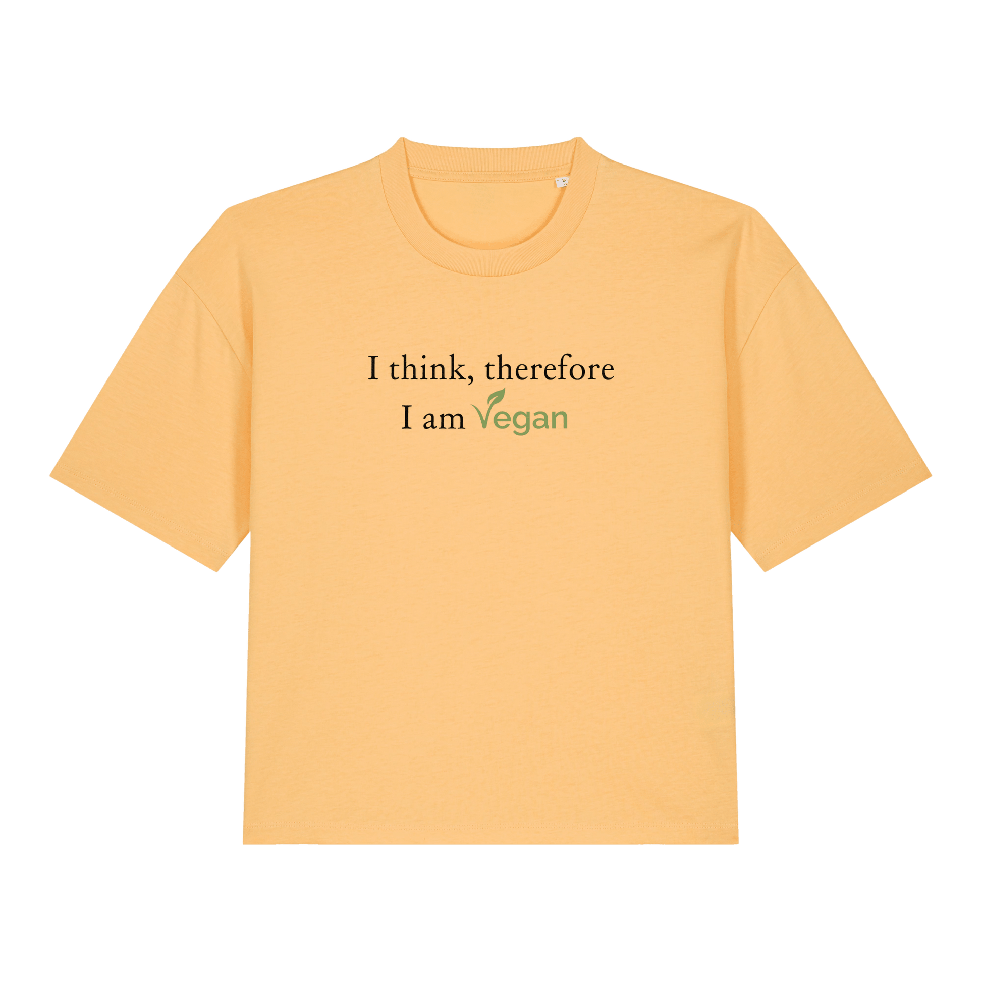 I Think Therefore... Women's Boxy T-Shirt - Vegan America