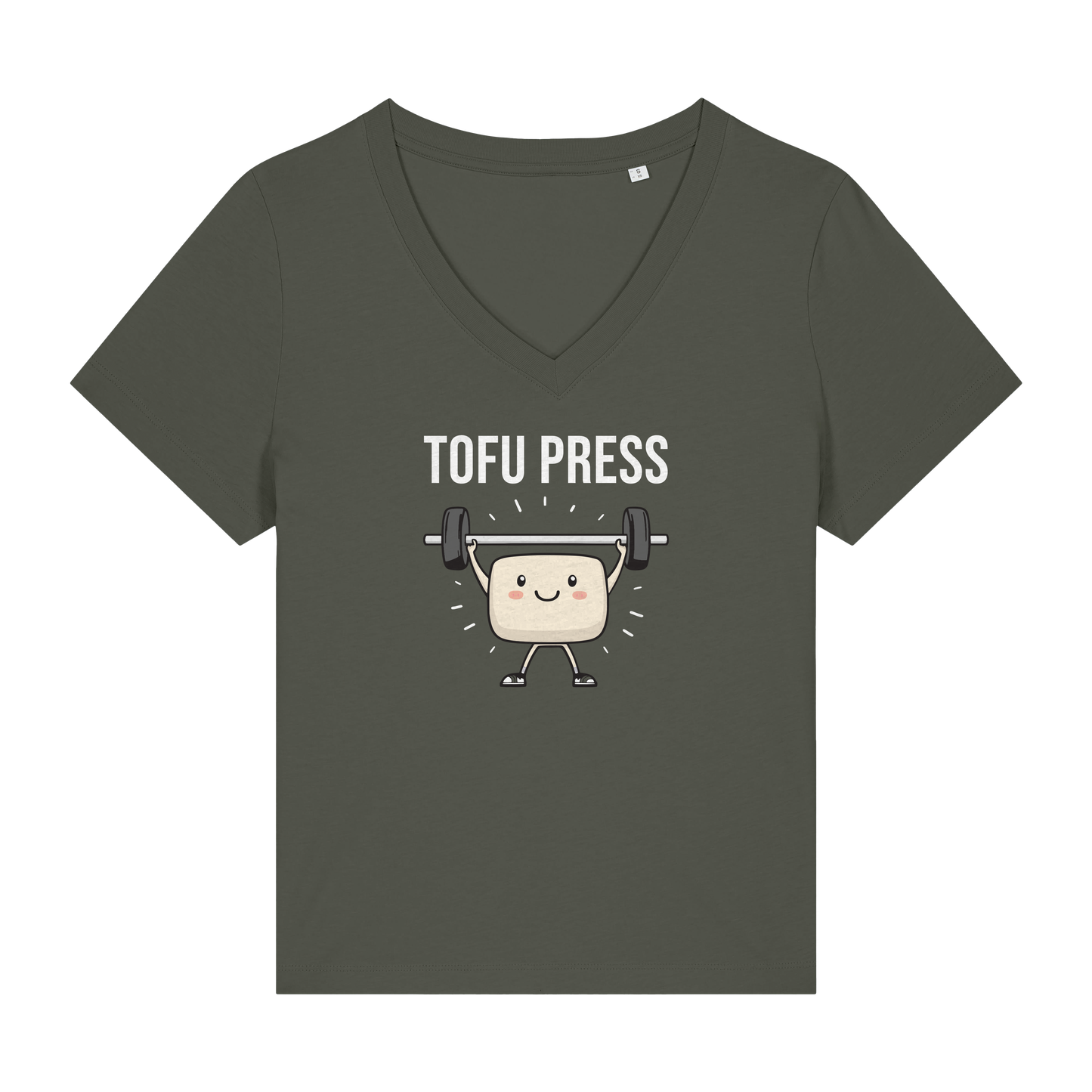 Tofu Press Women's V Neck T-Shirt