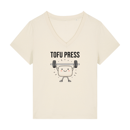 Tofu Press Women's V Neck T-Shirt