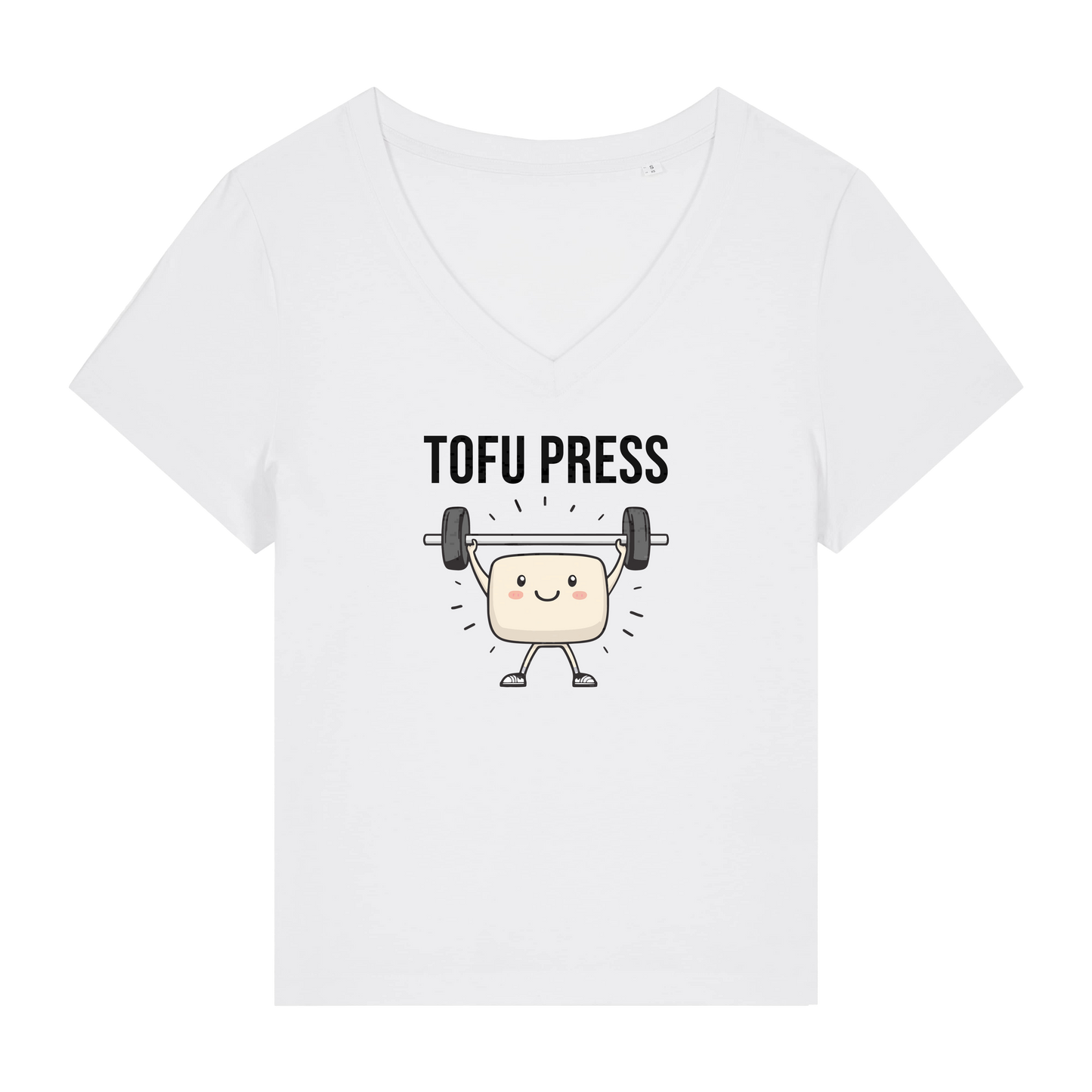 Tofu Press Women's V Neck T-Shirt