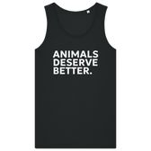 Animals Deserve Better Men's Tank Top - Vegan America