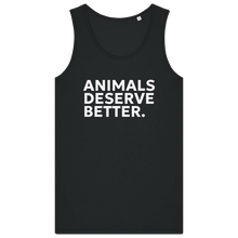 Animals Deserve Better Men's Tank Top - Vegan America