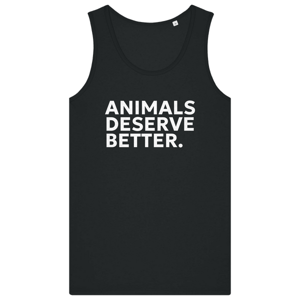 Animals Deserve Better Men's Tank Top - Vegan America