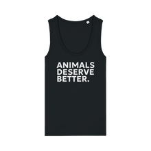 Animals Deserve Better Women's Tank Top - Vegan America