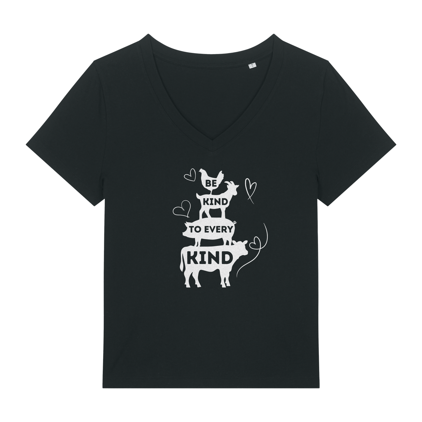 Be Kind To Every Kind Women's V Neck T-Shirt