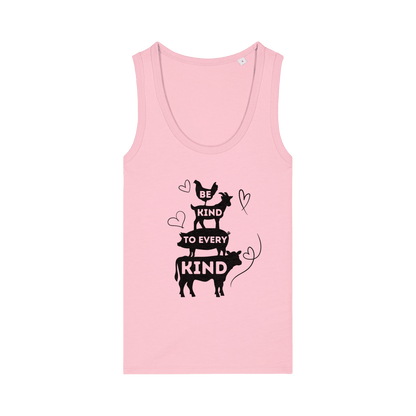 Be Kind To Every Kind Women's Tank Top - Vegan America