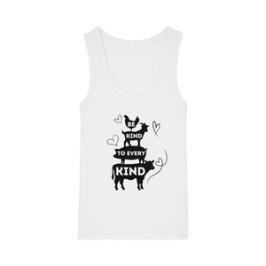 Be Kind To Every Kind Women's Tank Top - Vegan America