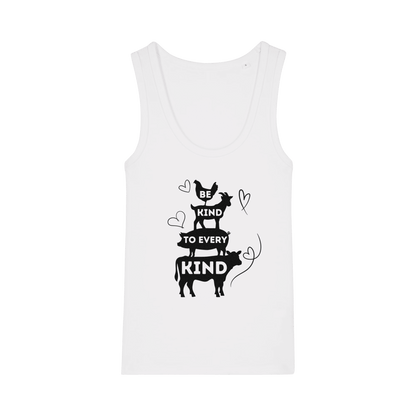 Be Kind To Every Kind Women's Tank Top - Vegan America