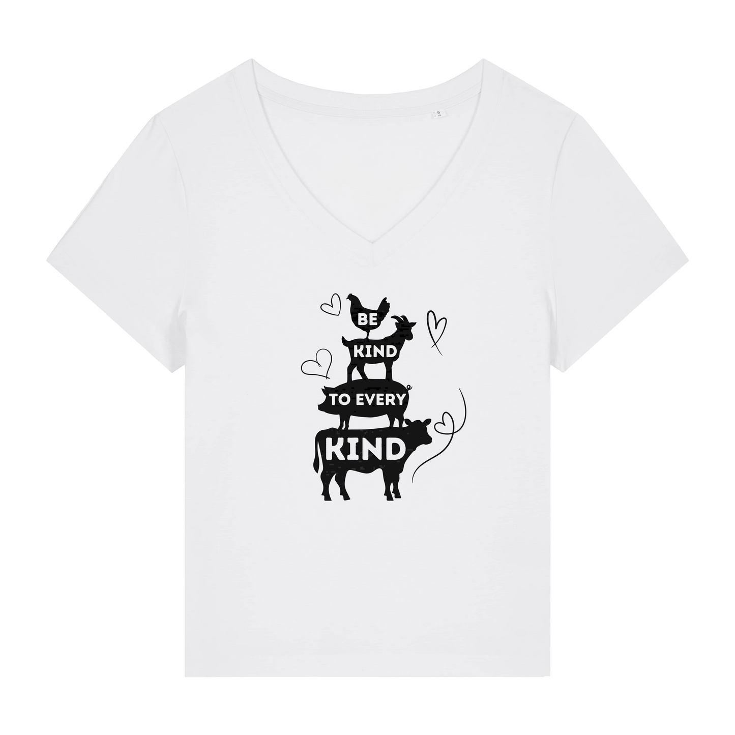 Be Kind To Every Kind Women's V Neck T-Shirt