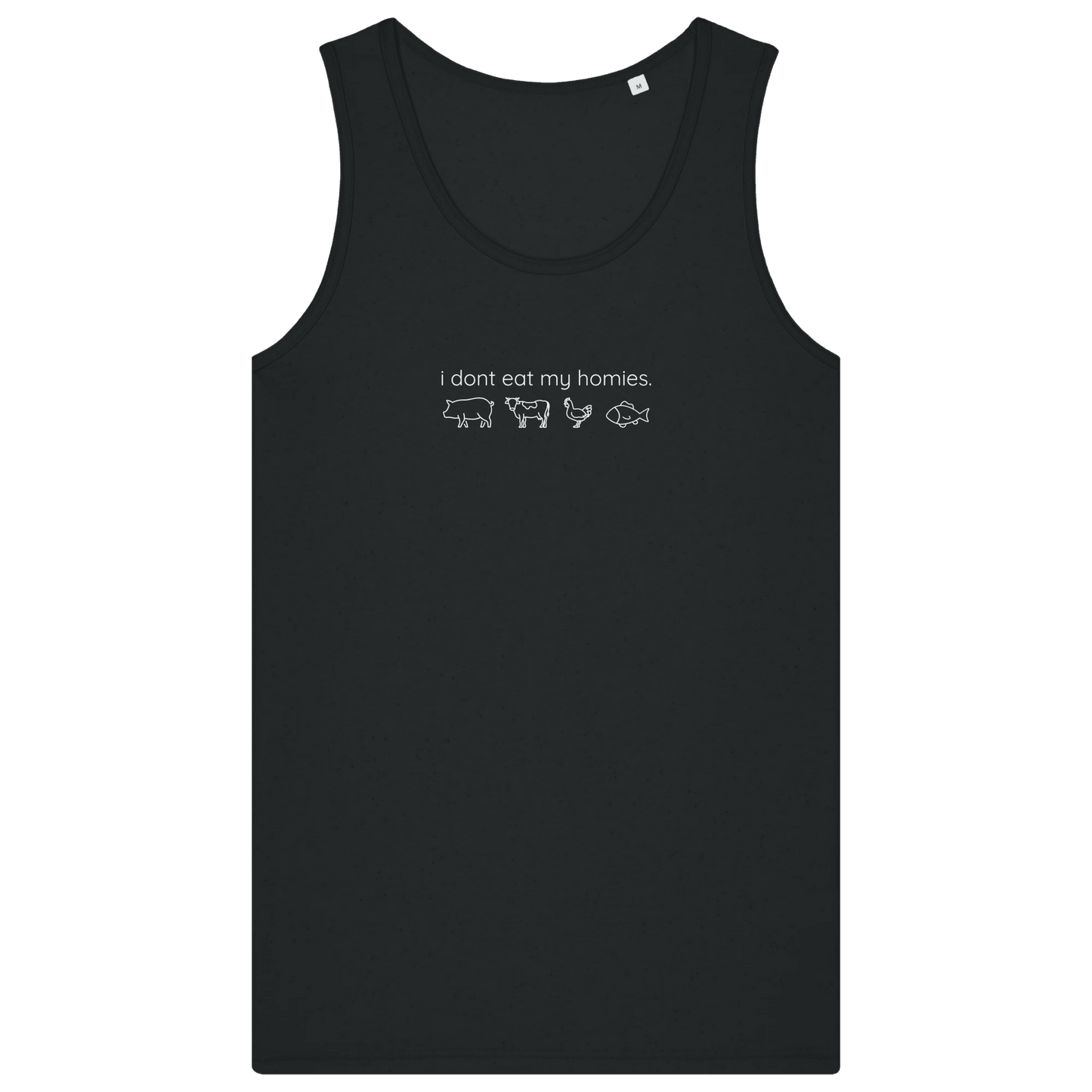 I Don't Eat My Homies Men's Tank Top - Vegan America