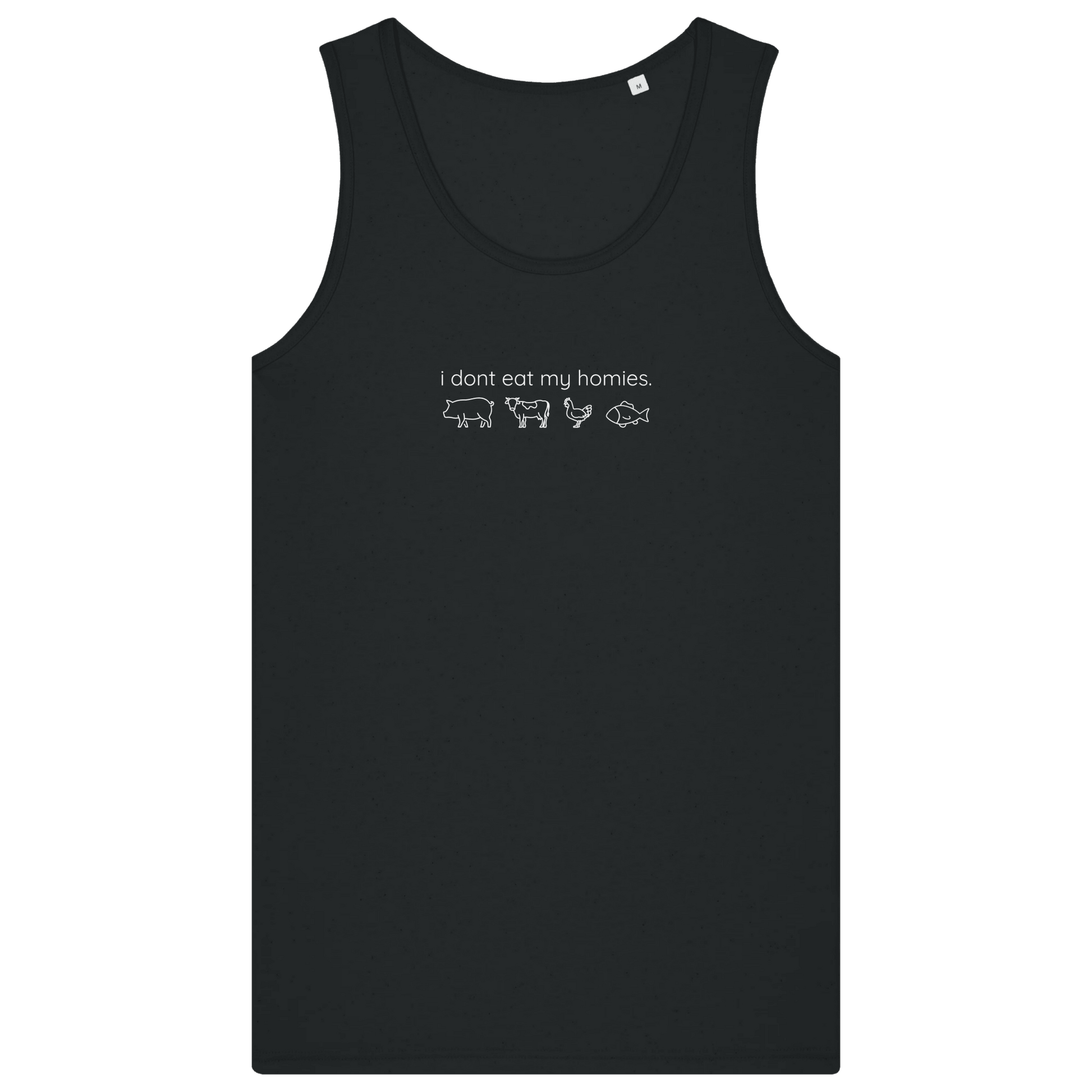 I Don't Eat My Homies Men's Tank Top - Vegan America