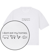 I Don't Eat My Homies Women's Boxy T-Shirt - Vegan America