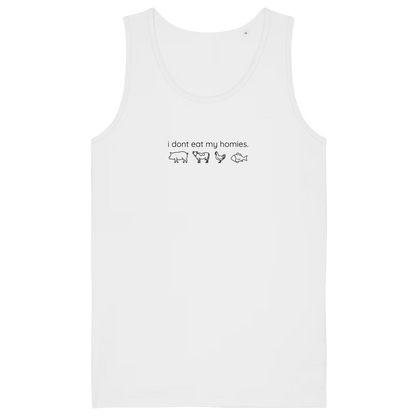 I Don't Eat My Homies Men's Tank Top - Vegan America
