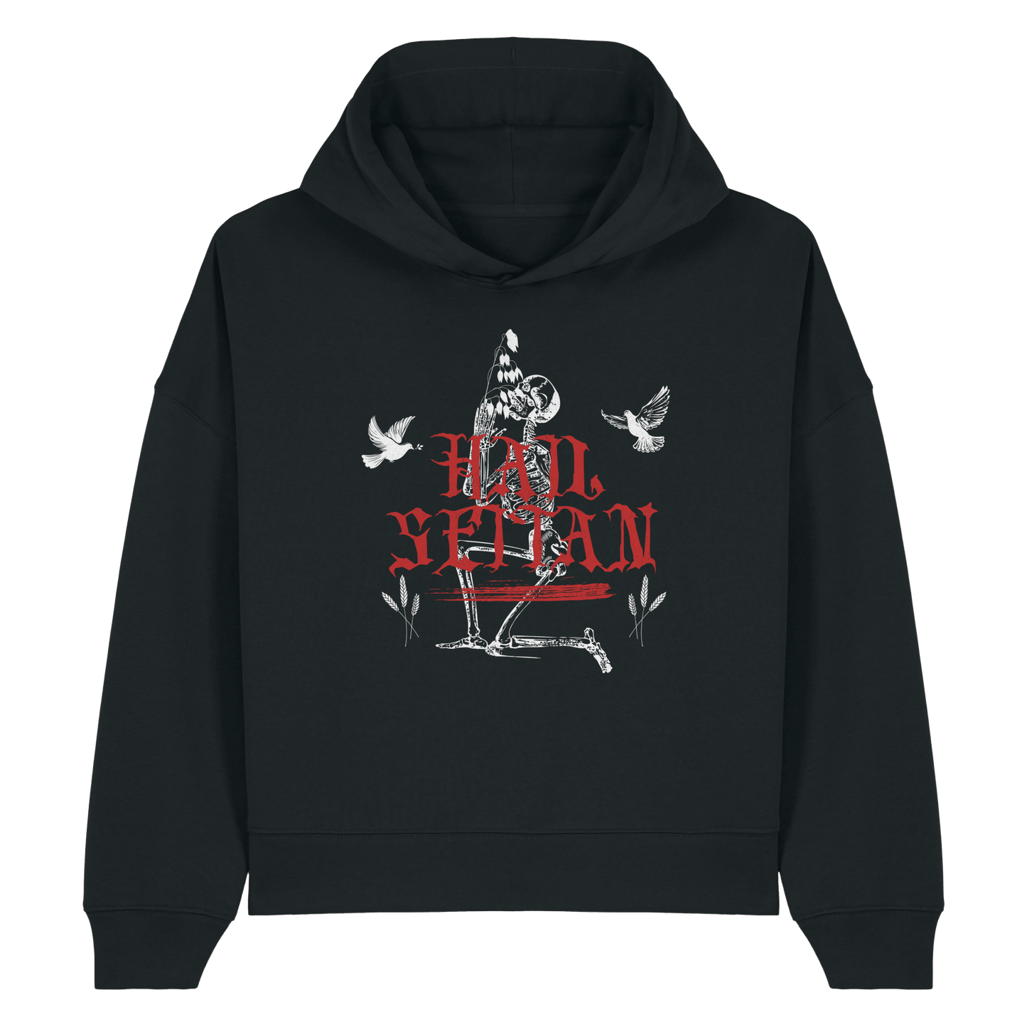 Hail Seitan Women's Hoodie - Vegan America