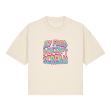 My Food Doesn't Scream Women's Boxy T-Shirt - Vegan America