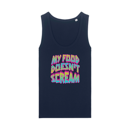 My Food Doesn't Scream Women's Tank Top - Vegan America